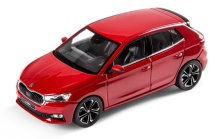  Fabia IV 1:43  Velvet red